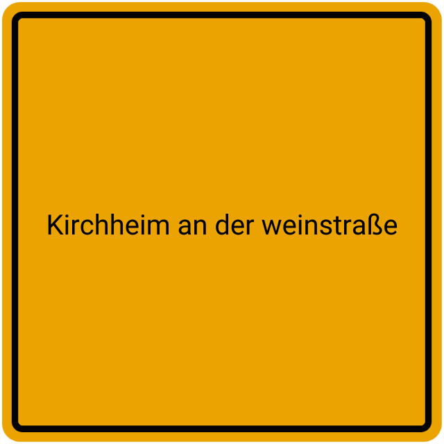 Meldebestätigung Kirchheim an der Weinstraße